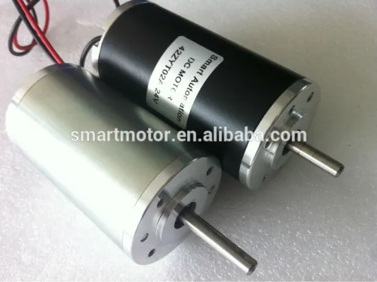 O.D42mm High Torque Brush Pmdc Motor, 12v 24v 36v 40v, rated torque upto 100mNm