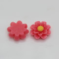 Gesimuleerde Kawaii Kleurrijke Bloem Vormige Hars Cabochon Voor DIY Speelgoed Decor Kralen Meisjes Haaraccessoires Charms