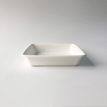 1300ml pulp square tray 226x226x45mm