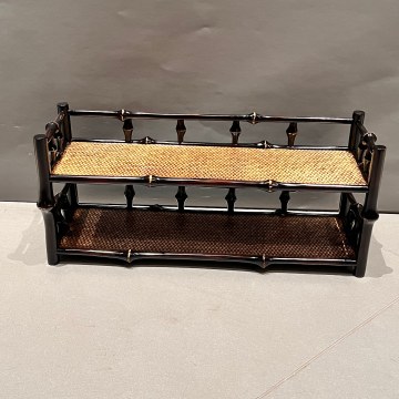 Portabicchieri in bambù a doppio strato
