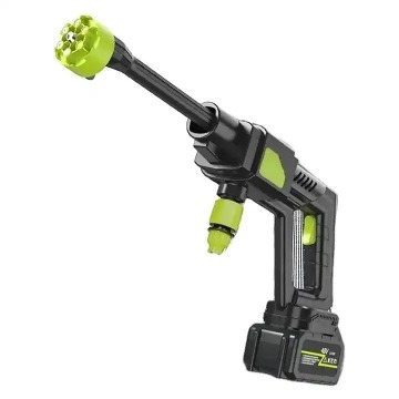 96V High Voltage Wireless High Pressure 6-in-1 Multi-function Rechargeable Car Washing Gun