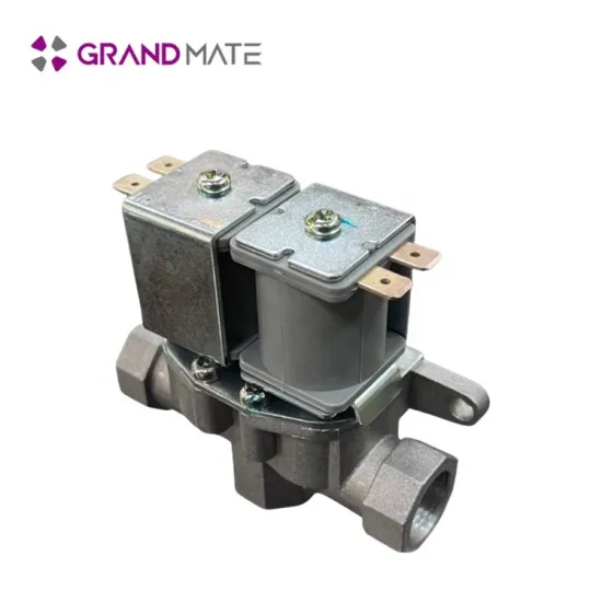 Casting medium temperature gas solenoid valve