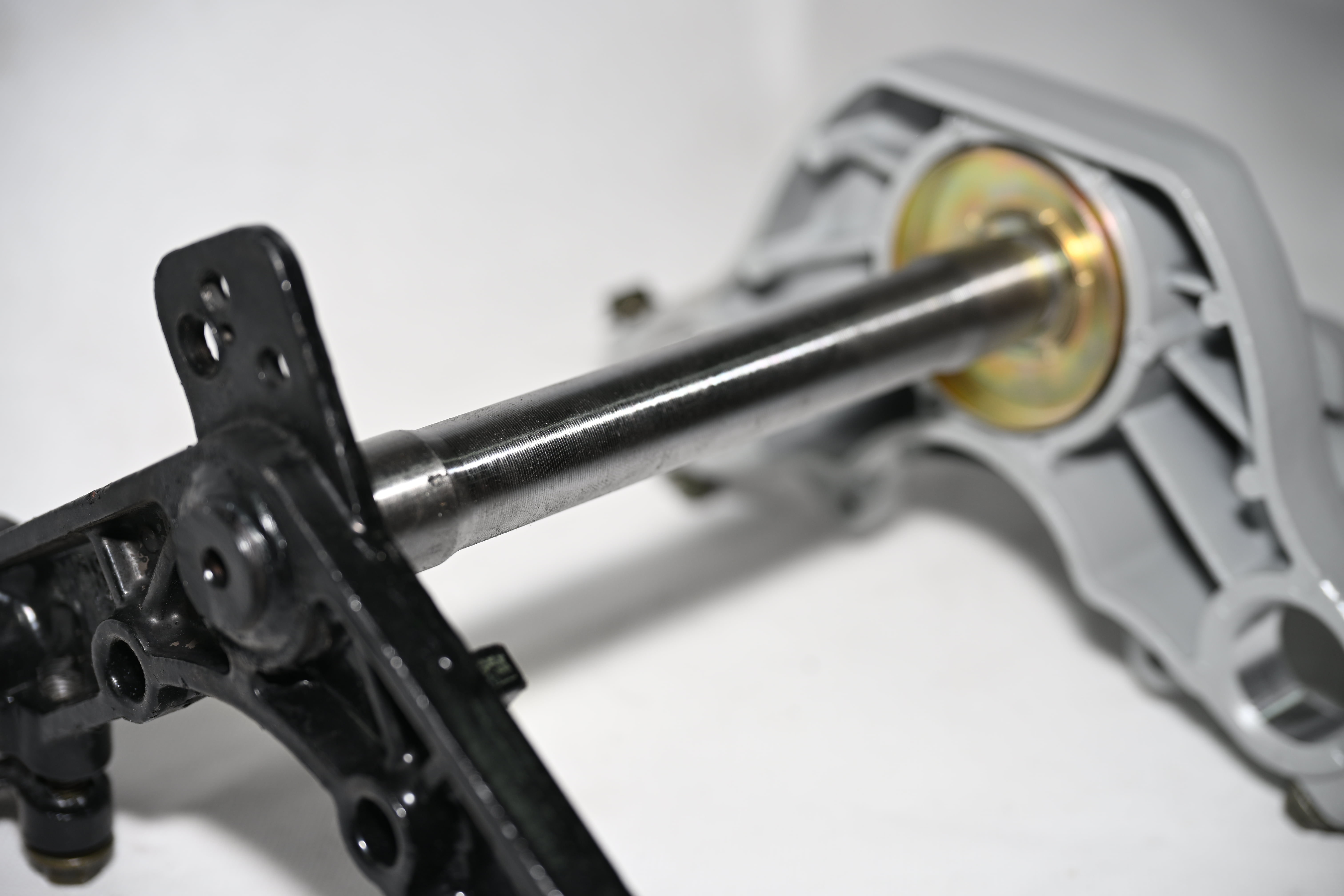 Tricycle front fork clamp