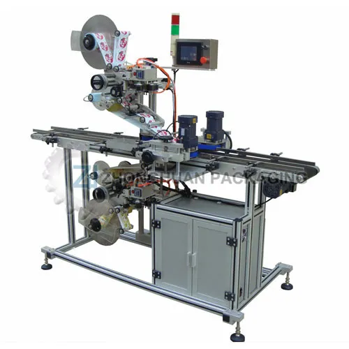 Top And Bottom Sides Automatic Labelling Machine ZHTBS01