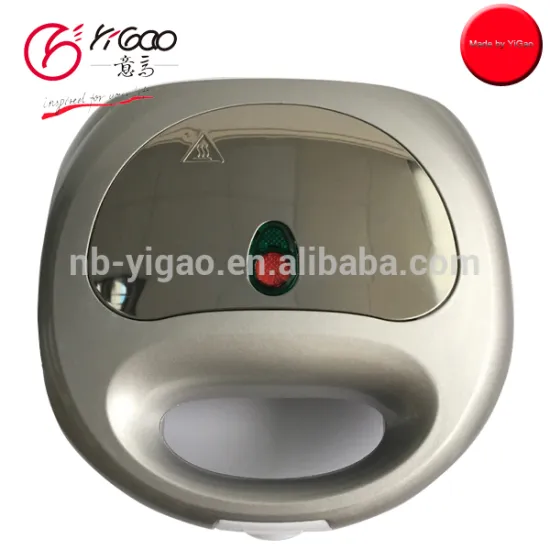 YG073 2 Slice Portable Round Sandwich Maker waffle maker