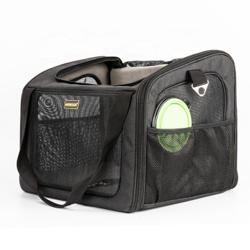 Foldable Pet Carriers with Removable Fleece Pad: Comfortable Travel Solution for Dogs