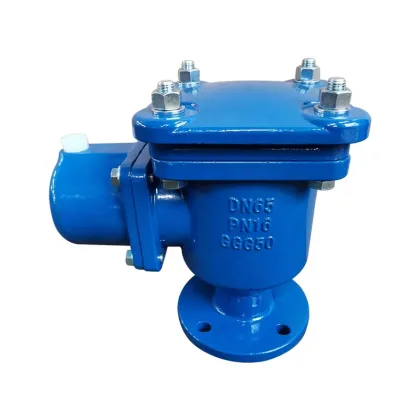 DN40-300 Double Orifice Air Valve with Multi-Functionality: Water Release and Air Management Valve with Flanged Connection