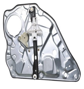 VW Polo MK4 9N 01-09 Heck links in der Nähe der Seitenfensterregler mit Tafel 6Q4839461 WO/Motor mit Türplatte