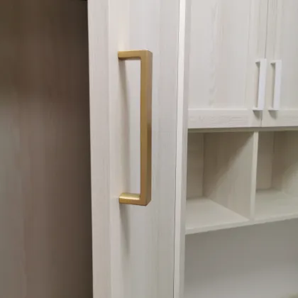 European Gold Style Modern Appliance Knurl Pull for Wardrobe Doors and Kitchen Cabinets