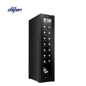 Electronic Control Wine Fridge Compressor Mini Glass Wine Cooler