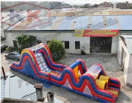 Commerical Inflatable Obstacle Course Sport For Adults/Inflatable Slide KKB-L001