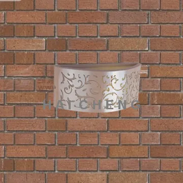 Wood iron wall lights for aisle