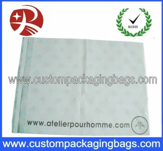 White Low Density Polyethylene Protective And Recyclable Plastic Mailing Packaging Bag