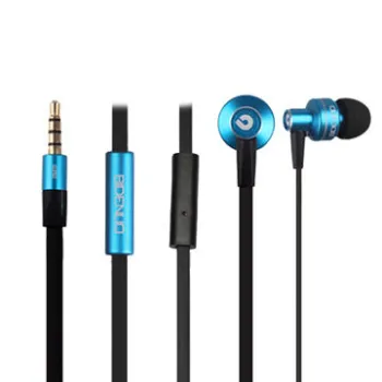 Noise-cancelling 3.5mm Plug Sports Earbuds with 10mm Driver Unit, 106 ±3dB Sensitivity