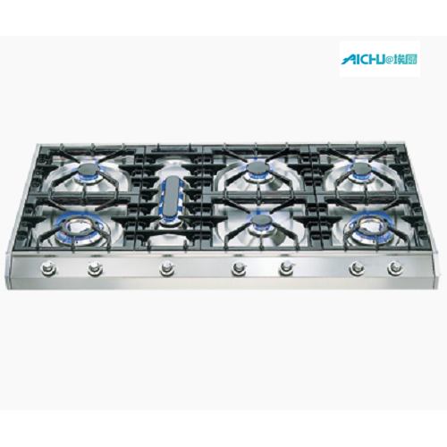 China 120CM Wide 7 Burner Masterpiece Gas Cooktop Manufactory