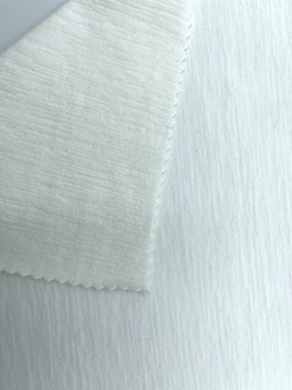 Tecido com textura de elastano 67% poliéster 29% rayon 4%