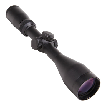  Wide Angle Optics 3-9x40 One Inch Hunting Scope with 8 Levels Red Dot Intensity & Flip-to-Side Mount