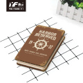 Custom high quality retro style cute metal cover notebook diary