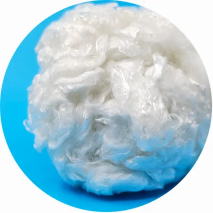 2D 38MM Raw White Bamboo Fiber for Spinning