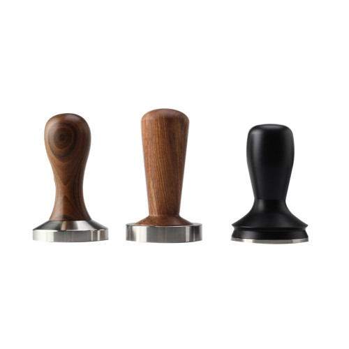 Espresso Coffee Tamper with Wooden Handle