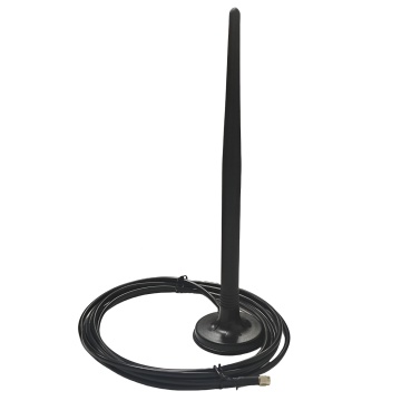 GSM 3G LTE 4G Magnetic Antenna 900MHz/1800MHz 700-2700MHz Waterproof Rubber Adhesive Antenna with SMA Connector