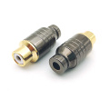 4mm Tail Hole RCA Female Socket Cable Connector