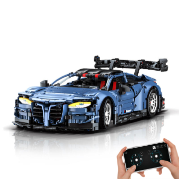 JK9058 M4 Thunder Edition High-tech Remote Control Racing Car - An Educational Toy for Kids Built with Model Building Blocks