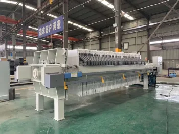 High Efficiency Filter Press for Industrial Use