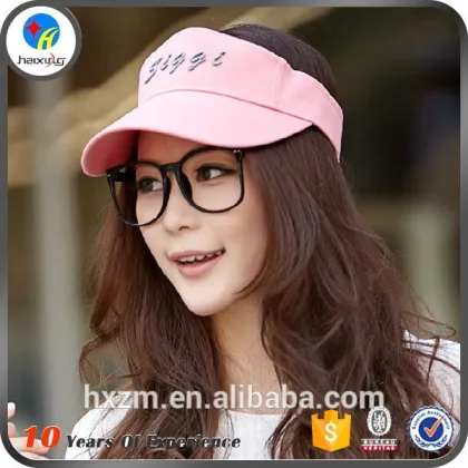 sports sun visor hat for women