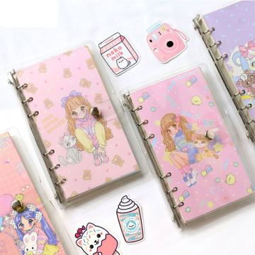 Cute Custom Binder Scrapbooking Diary with Unique Artwork Refills