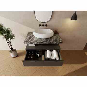 Усовершенствованный тщеславный шкаф в ванной комнате