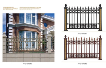 Alumínio Liga de Alumínio Villa Garden Fence Community Varanda