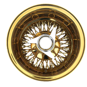 Custom Multi-Spoke 20-26 Inch Steel Wire Wheel Rims for Luxury Cars