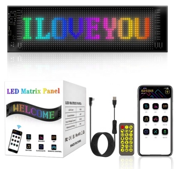 Digital Display LED Matrix Panel Light" could be optimized to:

"LED Matrix Display Panel Light" 

This title is concise while retaining the key elements of the product.