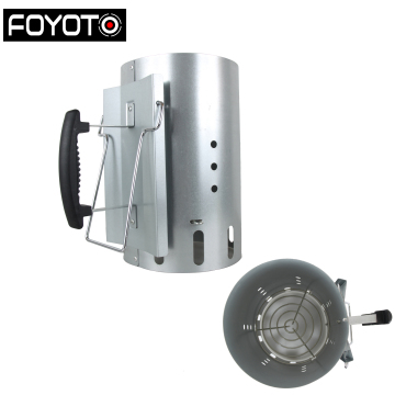 New Design Metal Outdoor Charcoal Fire Starter BBQ Chimney