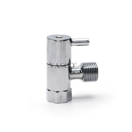Factory Design Bathroom 90 degree 1/2 angle stop cock valve for Brass Quick Open Angle Valve