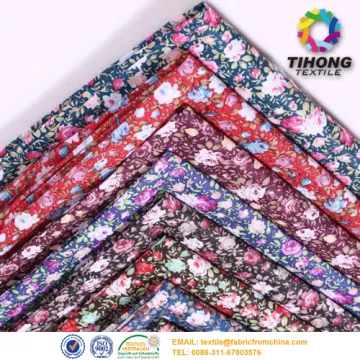 Bulk Printed Polyester Fabric 100 gsm