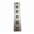 Тонкий алюминиевый настенный светильник, 12 Вт, IP65, RGB