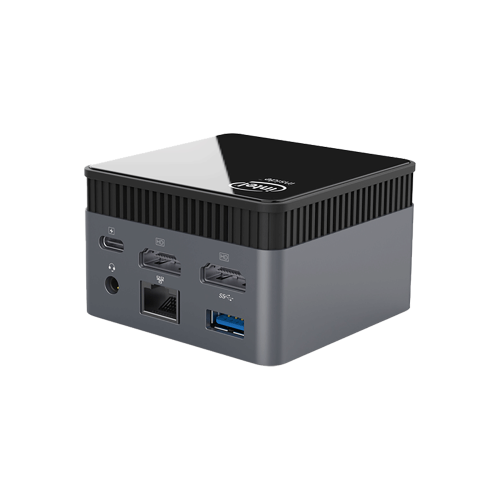 새로운 미니 PC LAN USB3.0 팬이있는 Wi-Fi/TF-Card (128GB) 지원