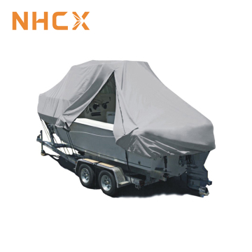 NHCX Euro V-Hull Cuddy Cabin Boat Cover: Inflatable, Waterproof, Custom Marine