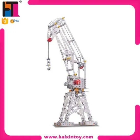 Best Sold Kid's intelligent DIY toy model tower crane
