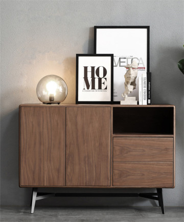 Wooden buffet kitchen sideboard