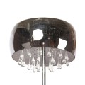 High-end glass pendant floor lamp