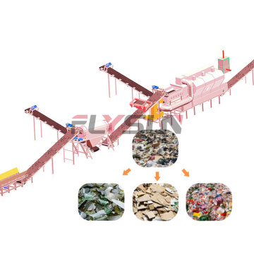 Best Selling 100T/Day Municipal Waste Treatment Machinery - Cycling Machine