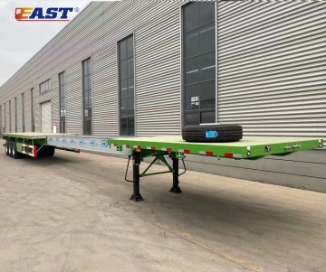East Extendable Semi Trailer: Pull-Out Flatbed Trailer