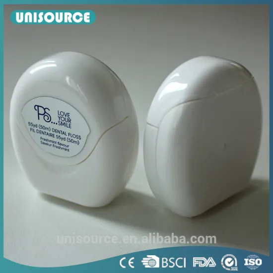 Smooth dental floss PTFE raw material mint flavour floss