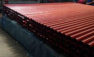 Drainage cast iron pipe