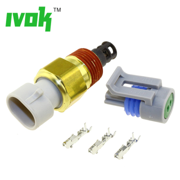Intake Air Temp Sensor Metri-Pack 150.2 Connector Kit for GM IAT MAT ACT