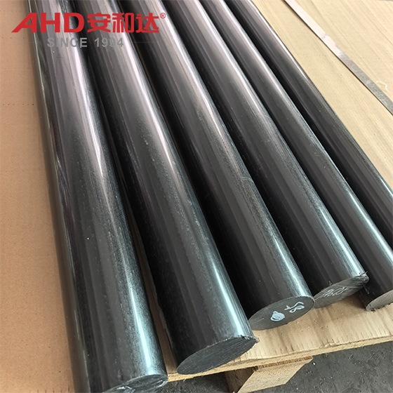 Extruded PA6 Black Nylon Round Rod