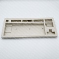 Präzisionserstellung CNC -Bearbeitung Messing Tastaturplatte CNC Tastertastatur Koffer CNC -Tastatur